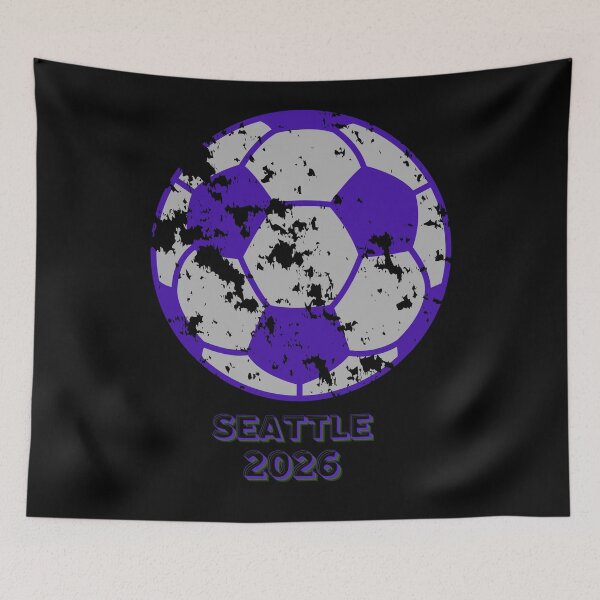 Item preview, Seattle soccer 2026 fan t-shirt designed and sold by XDivineTees.