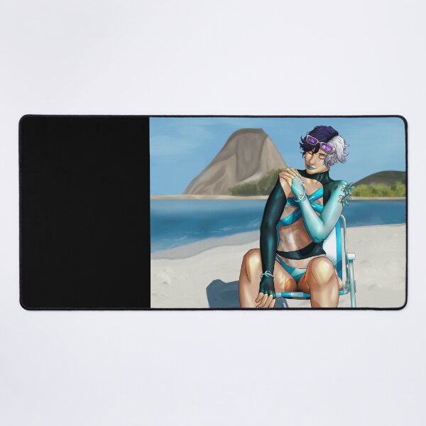 Item preview, luna snow summer skin short hair designed and sold by shmear - redbubble.