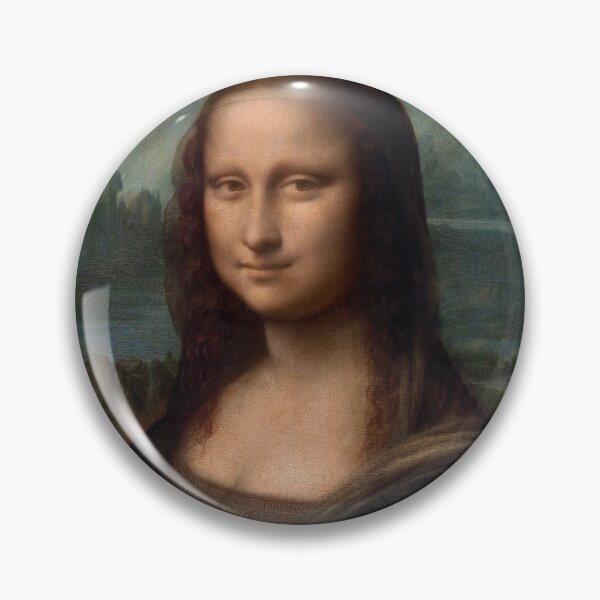 Item preview, Leonardo da Vinci's Portrait of Mona Lisa del Giocondo (1503–1506) designed and sold by Vintage Designs +.