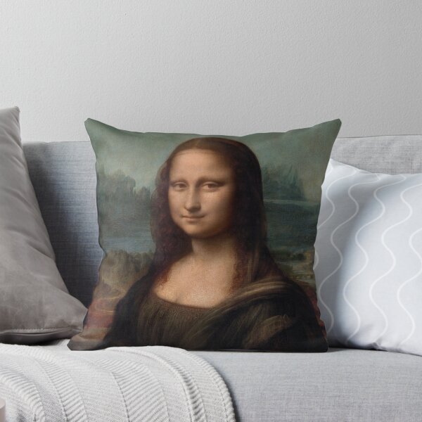 Item preview, Leonardo da Vinci's Portrait of Mona Lisa del Giocondo (1503–1506) designed and sold by Vintage Designs +.