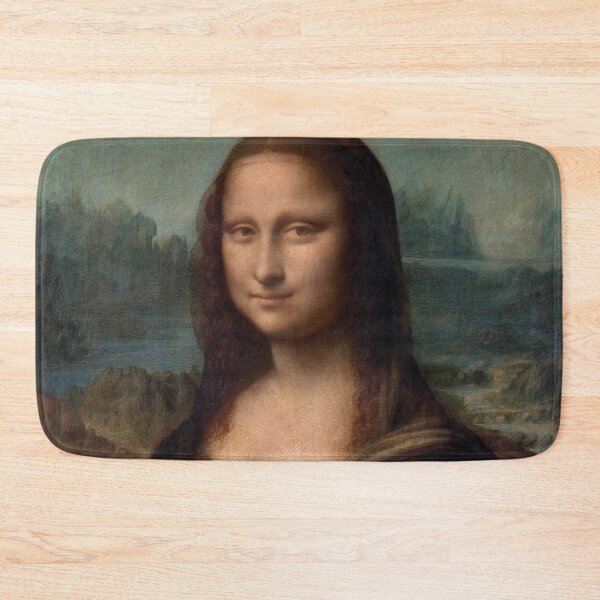 Item preview, Leonardo da Vinci's Portrait of Mona Lisa del Giocondo (1503–1506) designed and sold by Vintage Designs +.