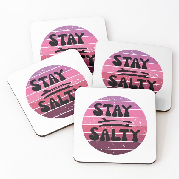 Item preview, Stay Salty Pink designed and sold by Salt&Soul.