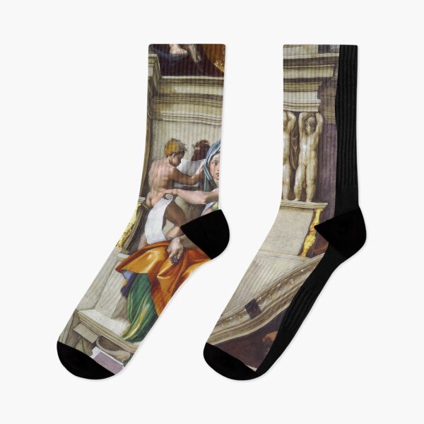 Item preview, Michelangelo Buonarroti's Delphic Sibyl (circa 1509) designed and sold by Vintage Designs +.