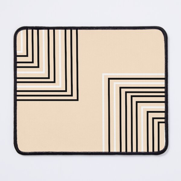 Item preview, Modern Geometric Line Pattern on Soft Beige Background designed and sold by NiceDigital.