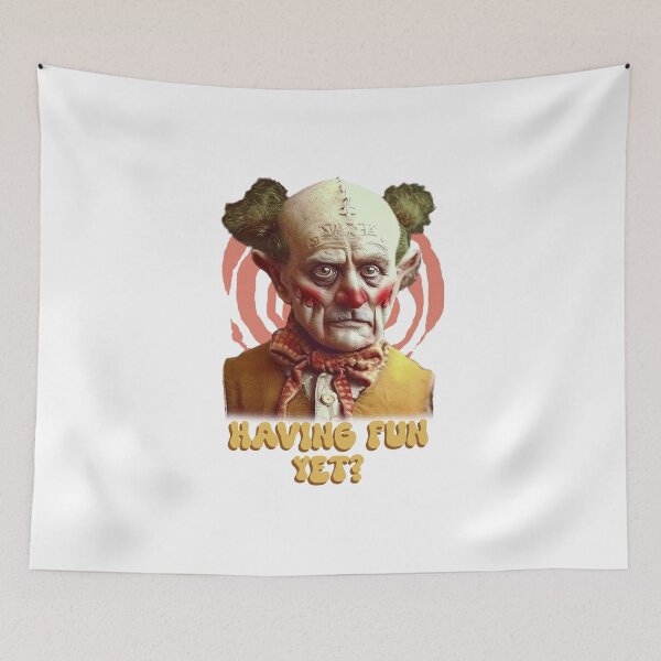 Item preview, Scary Clown! designed and sold by IanBakerToons.