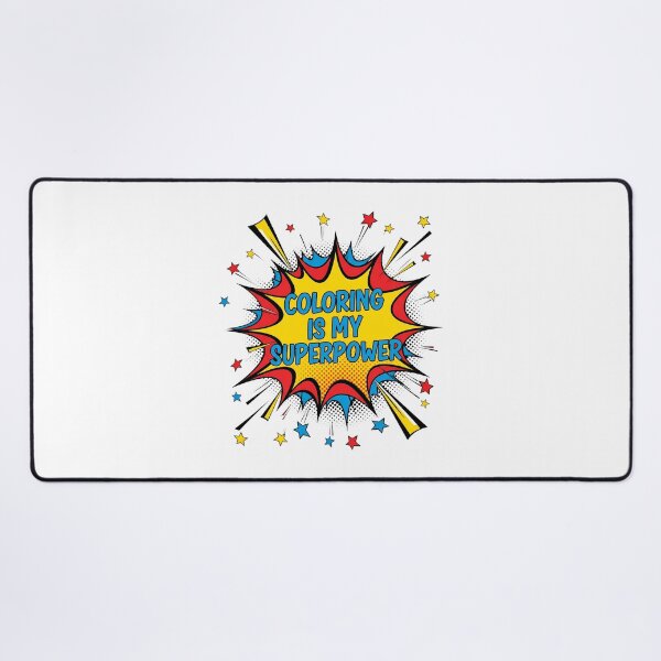 Item preview, National Coloring Book Day: Coloring is My Superpower designed and sold by zoughlal.