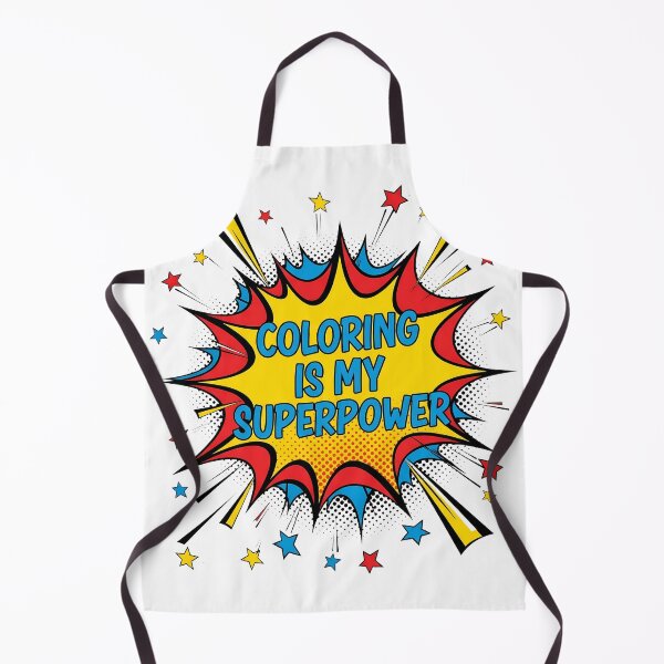 Item preview, National Coloring Book Day: Coloring is My Superpower designed and sold by zoughlal.