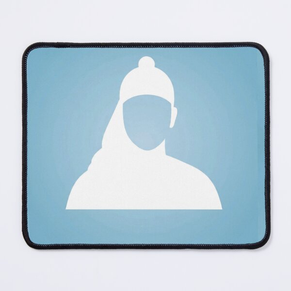Item preview, samurai blue background designed and sold by AwardArt33.