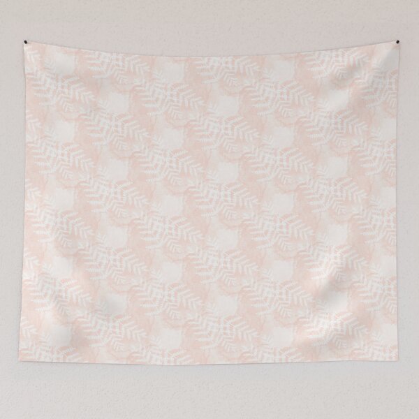 Item preview, Soft Pink Botanical Leaves with Watercolor Texture designed and sold by NiceDigital.