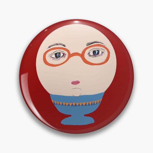 Item preview, Egg face - glasses designed and sold by Micki Moxie.