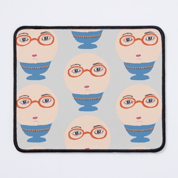 Item preview, Egg face - glasses designed and sold by Micki Moxie.