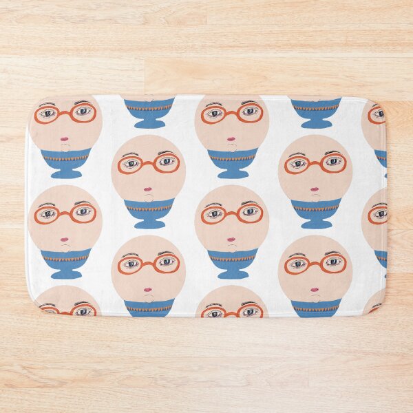 Item preview, Egg face - glasses designed and sold by Micki Moxie.