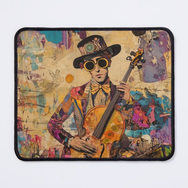 Item preview, Crazy Retro Music Poster designed and sold by Made-by-Gus.