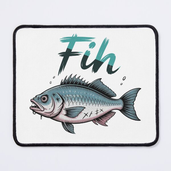 Item preview, Fih Meme Fish Grunge  designed and sold by PietrzakDesign.