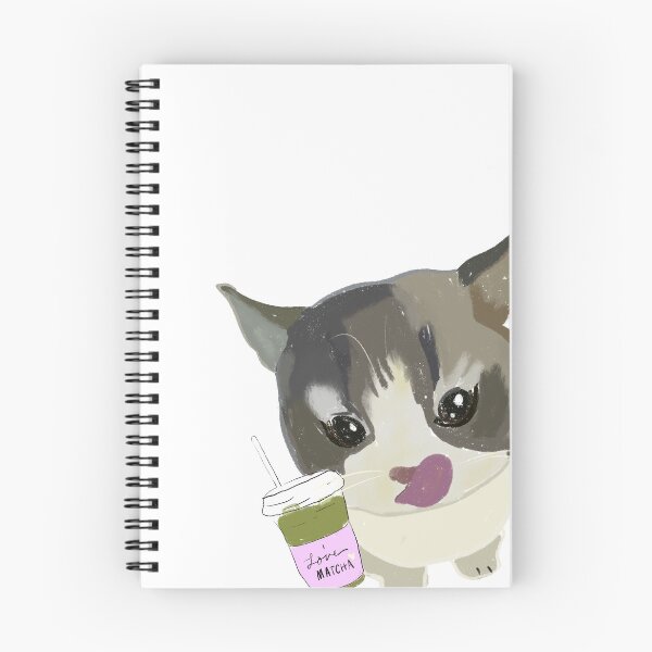 Item preview, I love matcha cat sticker designed and sold by Gumesthetics.