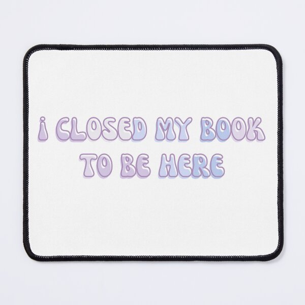 Item preview, Aesthetic funny Blue Books Reading Quote designed and sold by AestHenni17.