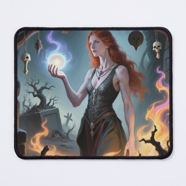 Item preview, The Sorcerer Witch of the wild moors designed and sold by Vintage Designs +.