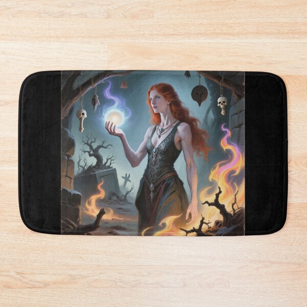 Item preview, The Sorcerer Witch of the wild moors designed and sold by Vintage Designs +.