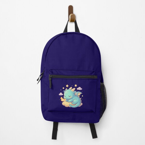 Item preview, Kawaii Sleeping Dragon – Baby Dragon on Cloud designed and sold by ALBANAT.
