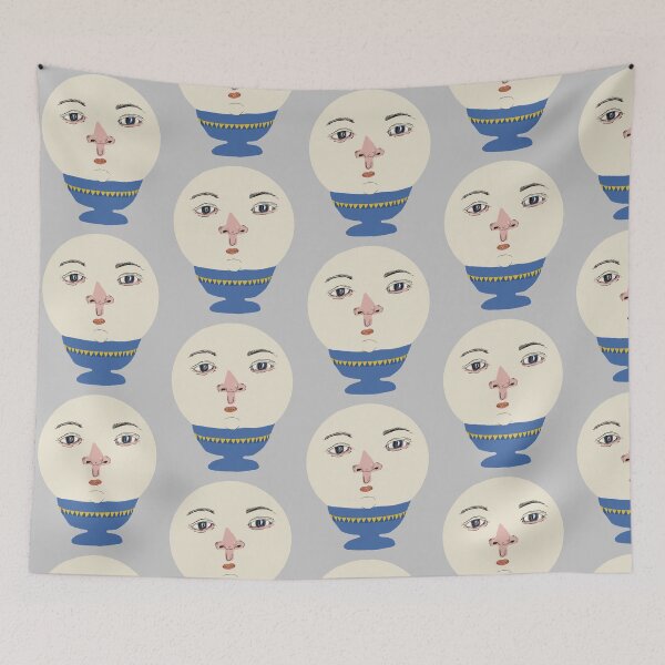 Item preview, Egg face - pink nose designed and sold by Micki Moxie.