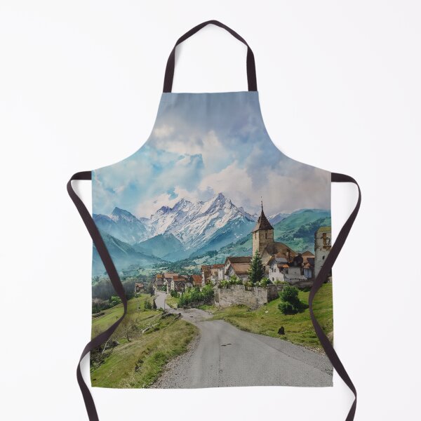 Item preview, Swiss mountain village 3 designed and sold by Made-by-Gus.