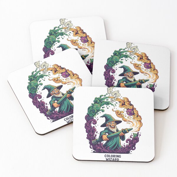Item preview, National Coloring Book Day: Coloring Book Wizard designed and sold by zoughlal.