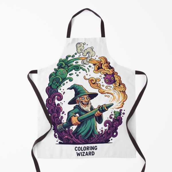 Item preview, National Coloring Book Day: Coloring Book Wizard designed and sold by zoughlal.