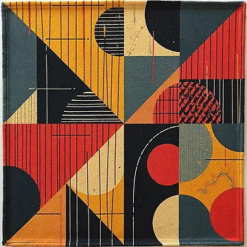 Artwork thumbnail, Abstract Geometry  by BossMeLady