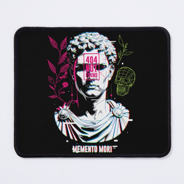 Item preview, 404 Memento Mori – Classical Glitch Art designed and sold by The Rabbit Cave.