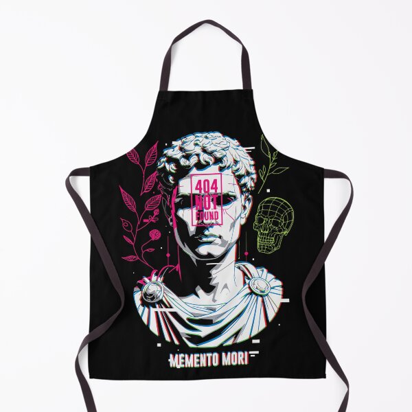 Item preview, 404 Memento Mori – Classical Glitch Art designed and sold by The Rabbit Cave.