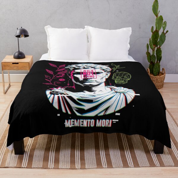 Item preview, 404 Memento Mori – Classical Glitch Art designed and sold by The Rabbit Cave.