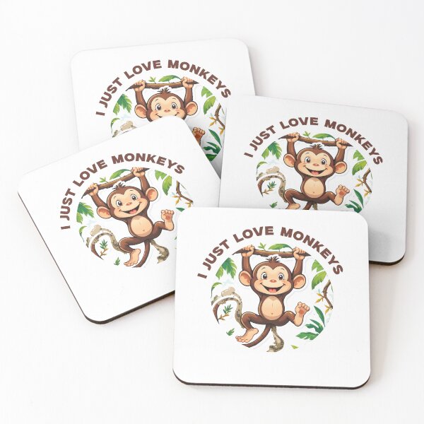 Item preview, I only love monkeys designed and sold by Terrero.