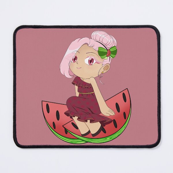 Item preview, Cute Watermelon Theme Chibi with Melons designed and sold by KiyaSketches.