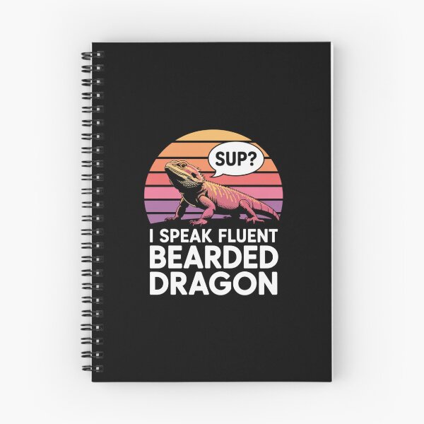 Item preview, I Speak Fluent Bearded Dragon designed and sold by theartfulaspie.