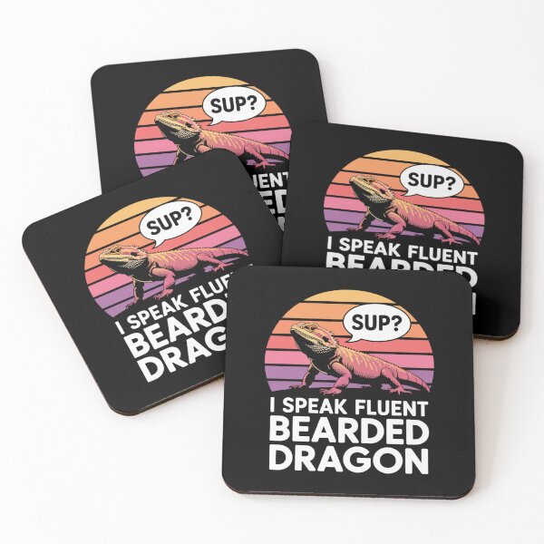 Item preview, I Speak Fluent Bearded Dragon designed and sold by theartfulaspie.