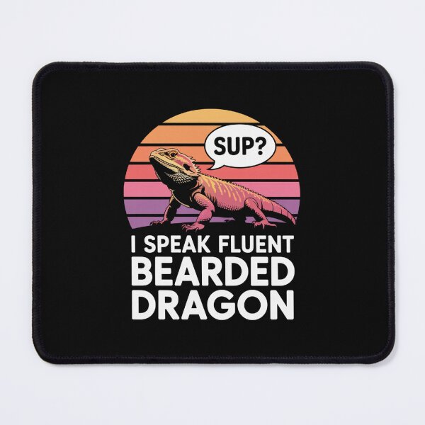 Item preview, I Speak Fluent Bearded Dragon designed and sold by theartfulaspie.