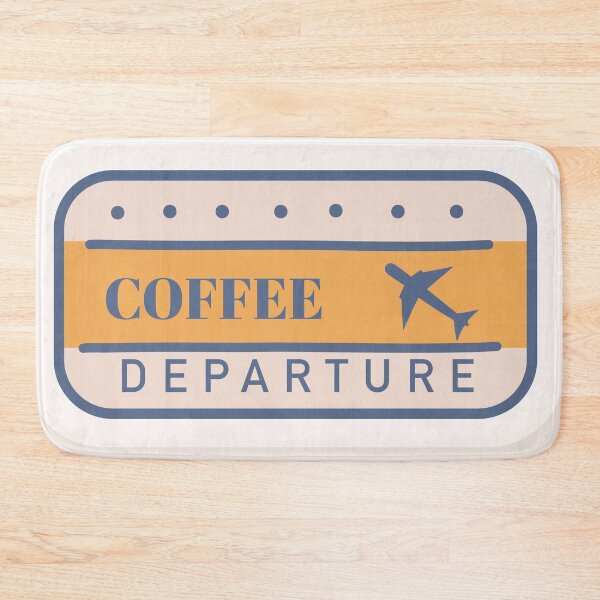 Item preview, Coffee Then Departure – Aviation Café Mood designed and sold by AirmanTalha.