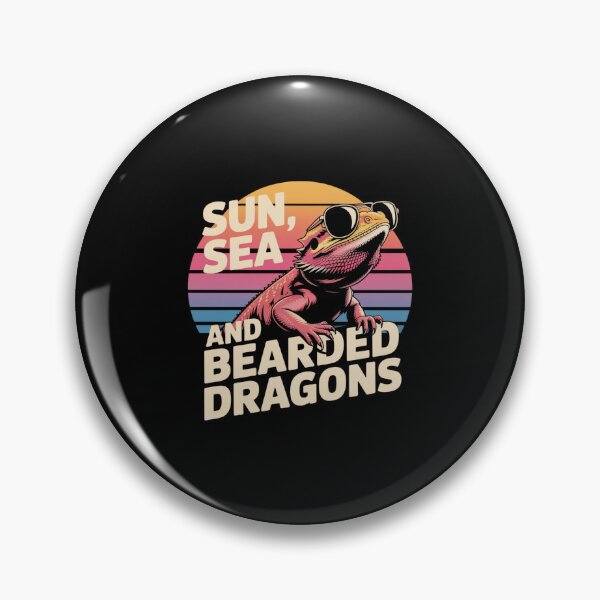Item preview, Sun, Sea and Bearded Dragons designed and sold by theartfulaspie.