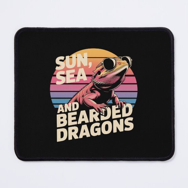 Item preview, Sun, Sea and Bearded Dragons designed and sold by theartfulaspie.