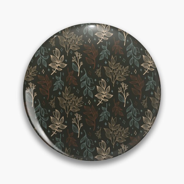 Item preview, Dark Academia Botanical Pattern designed and sold by savariamarie.