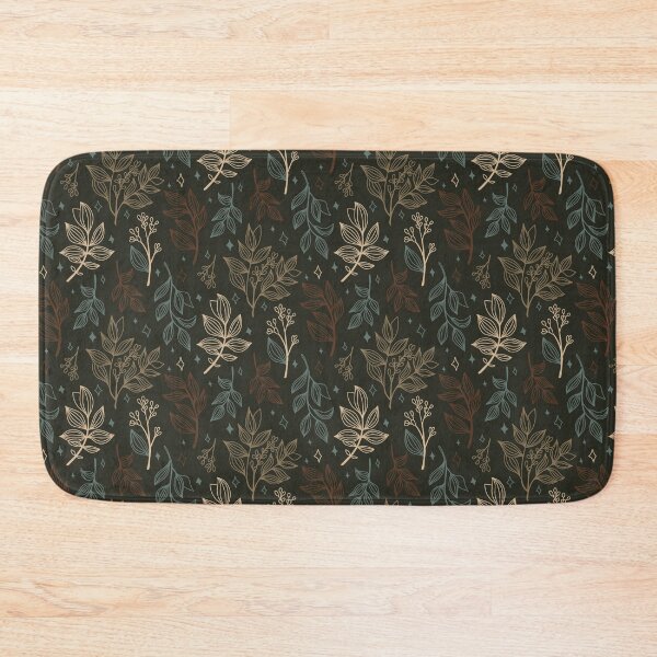 Item preview, Dark Academia Botanical Pattern designed and sold by savariamarie.