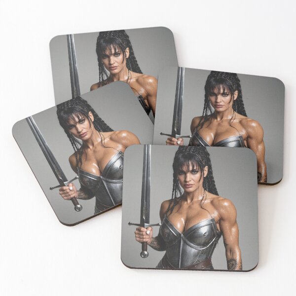 Item preview, Warrior Woman with sword designed and sold by Vintage Designs +.