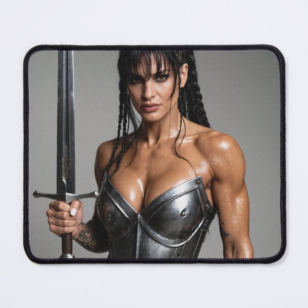 Item preview, Warrior Woman with sword designed and sold by Vintage Designs +.