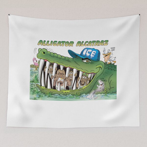 Item preview, Alligator Alcatraz designed and sold by teemix.