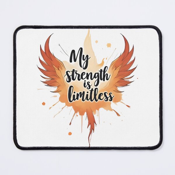 Item preview, My strength is limitless. Affirmation designed and sold by FlowCreate.