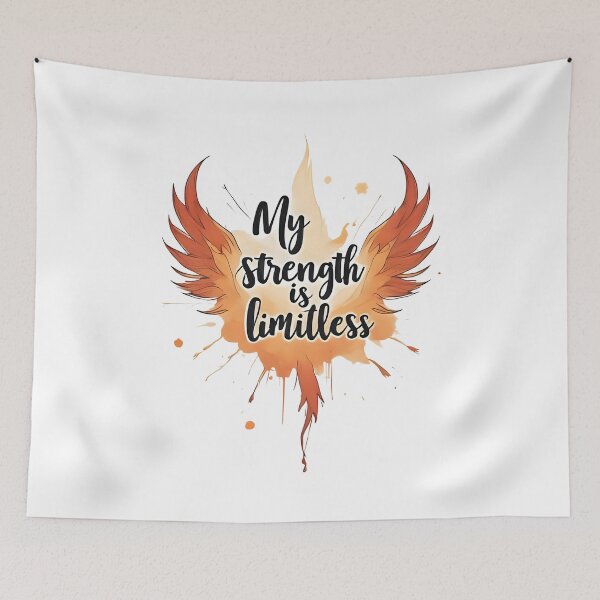 Item preview, My strength is limitless. Affirmation designed and sold by FlowCreate.
