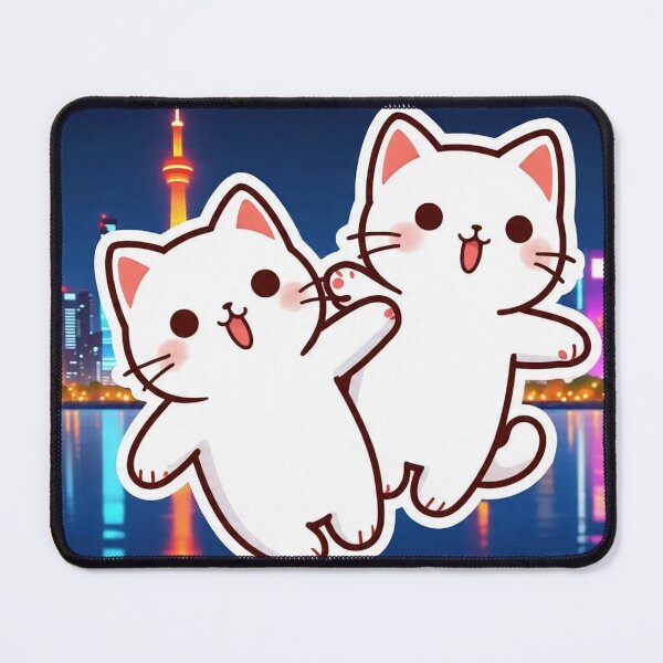 Item preview, Double Kitty Trouble | Cancan Cats designed and sold by Esterlane.