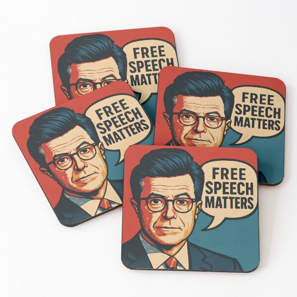 Item preview, Stephen Colbert: Free Speech Matters designed and sold by Amelia Design.