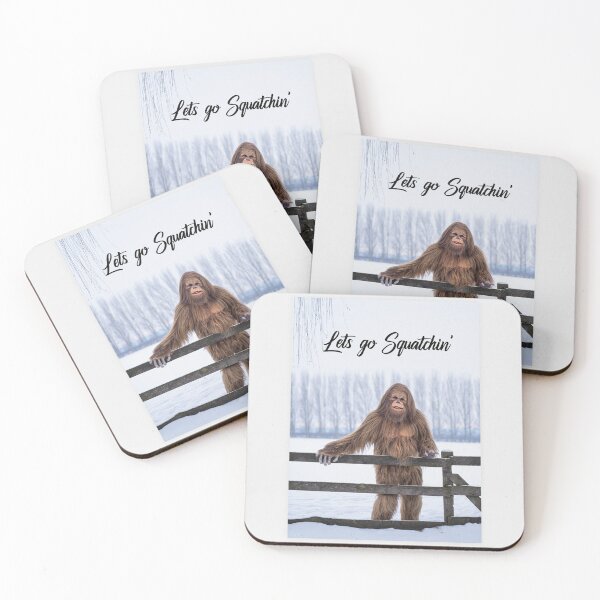 Item preview, Lets go Squatchin' - Sasquatch designed and sold by Vintage Designs +.
