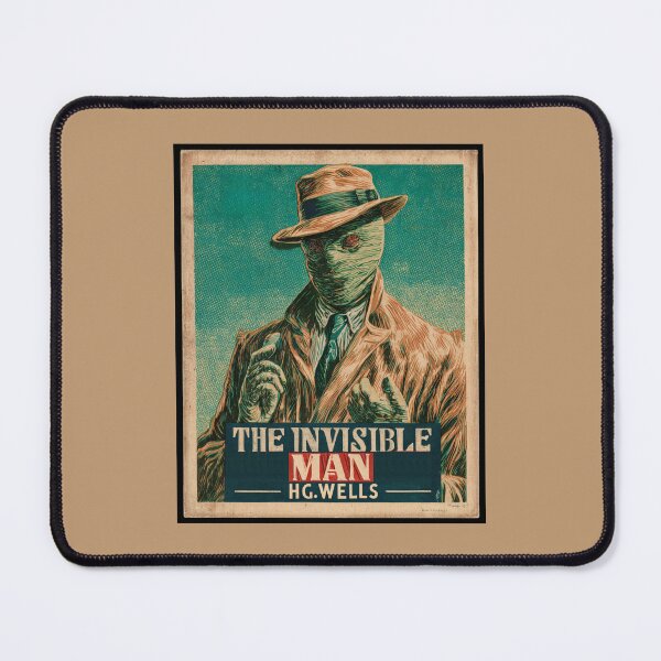 Item preview, A Vintage Poster of The Invisible Man - H.G. Wells designed and sold by GoodOldVintage.